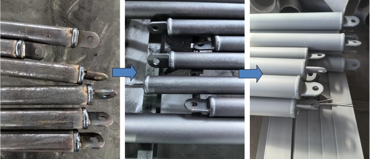 عملية السفع الرملي لأكسيد الألومينا البني للمعادن الصلبة -3-براون تنصهر الألومينا - HAIXU أكسيد الألومينا البني